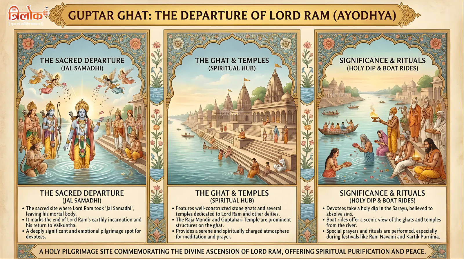 Guptar Ghat: The Departure of Lord Ram